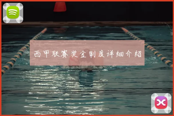 西甲联赛奖金制度详细介绍